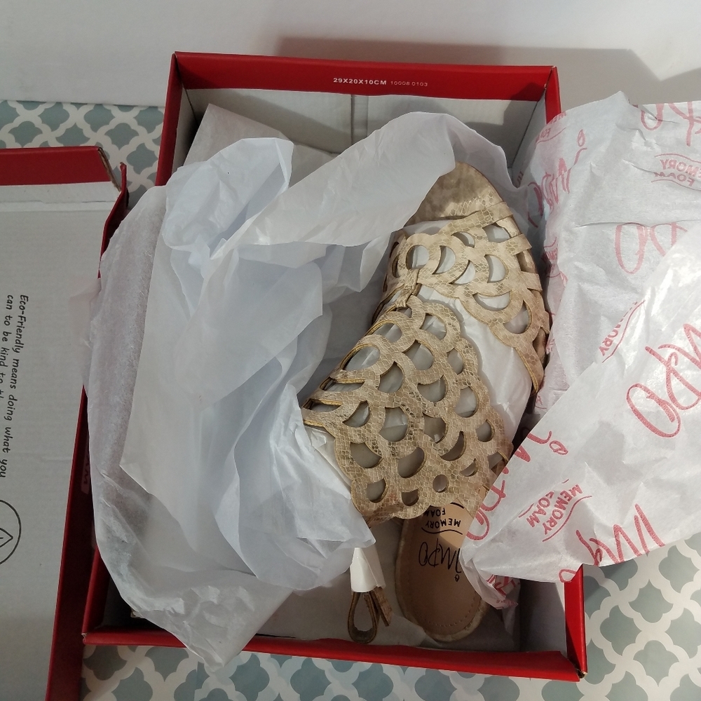 Nadirah Dress Sandal with Memory Foam 6.5 NIB - Picture 5 of 10